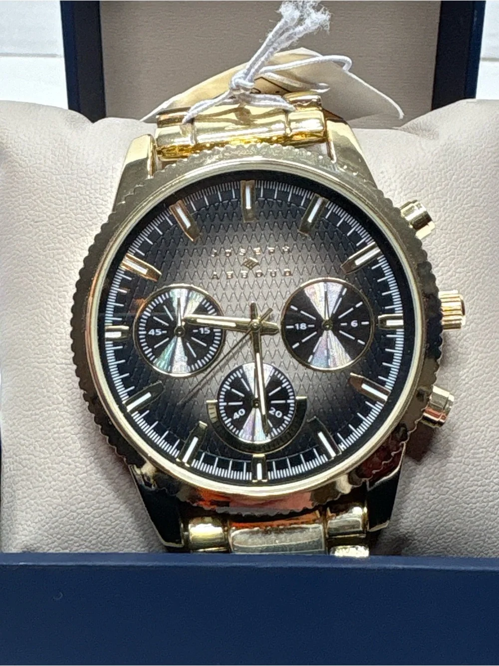 JOSEPH ABBOUD Men’s Gold Watch